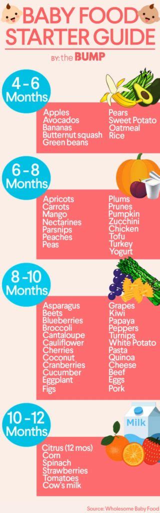 Some say introduce the vegetables first so that your baby does develop a sweet tooth for fruits. Infant Baby Feeding Chart Schedule and Guide - HERCOTTAGE