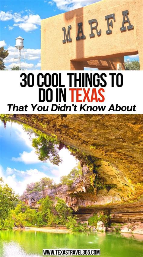 30 Cool Things To Do In Texas That You Didnt Know About Texas Travel