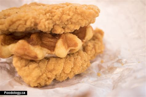 Kfc Canada Waffle Double Down Review Foodology