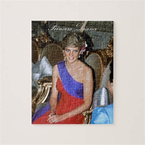 Beautiful Princess Diana Thailand 1988 Jigsaw Puzzle Zazzle