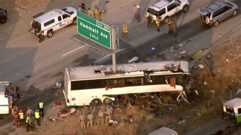 Bus Crash In Merced California Kills At Least 5 Nbc News