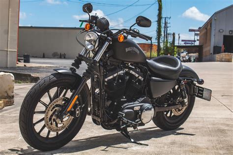 Features chassis, suspension & brake include pro link rear suspension, steel body frame material. Pre-Owned 2014 Harley-Davidson XL883N Iron 883