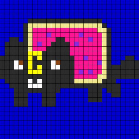 Tac Nyan Perler Bead Pattern Bead Sprites Characters Fuse Bead Patterns The Best Porn Website