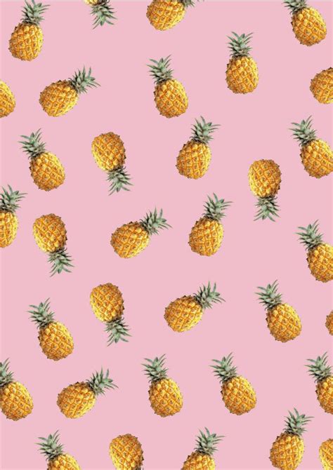 50 Pink Pineapple Wallpaper Wallpapersafari
