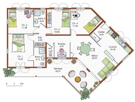 Plan De Maison 200m2 Bricolage Maison Et Décoration