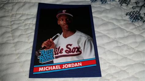 Maybe you would like to learn more about one of these? 1990 MICHAEL JORDAN RATED ROOKIE 1986 DONRUSS STYLE ORIGINAL BASEBALL CARD