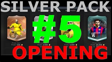 5 Fifa 15 Ultimate Team Silver Pack Opening Kolejne Profity Youtube