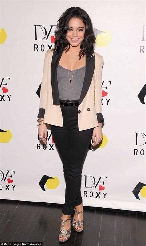 All Grown Up Former Disney Star Vanessa Hudgens Looked Elegant And Stylish At The Dvf Loves