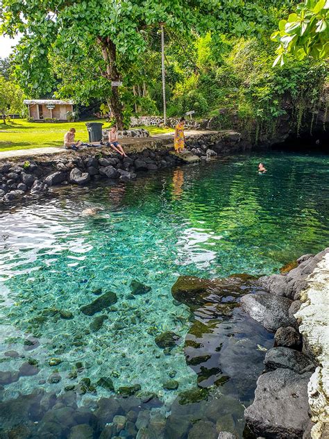 Swim Through A Cave In Samoas Piula Cave Pool