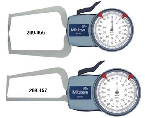 Mitutoyo Dial Caliper Gages External Measurement Type Series 209