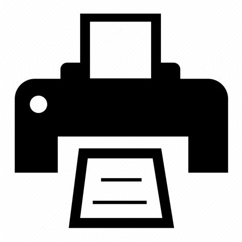 Print Printer Icon Download On Iconfinder On Iconfinder