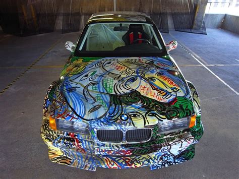 Blends In With The Walls In Sf Bmw Art Car Collection Art Drive In