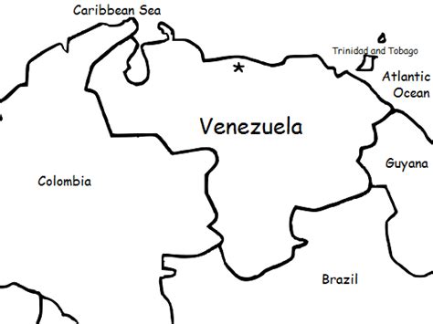 Venezuela Printable Handout With Map And Flag Teaching Resources