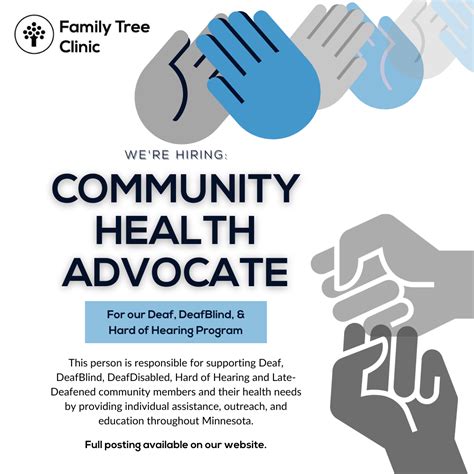 Job Opening: Community Health Advocate - Minnesota - Deaf Network of Texas