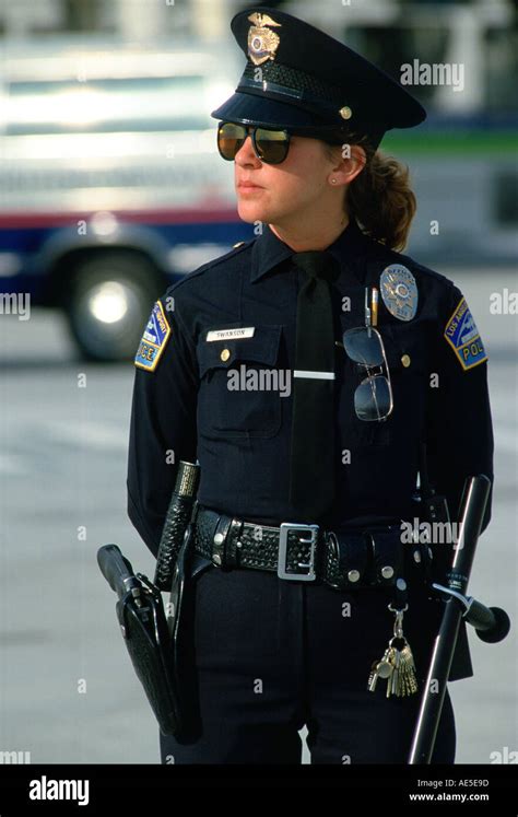 Los Angeles Policewoman Part Of The Los Angeles Police Department Lapd