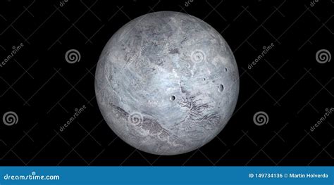 Dwarf Planet Eris Solar System Royalty Free Stock Photography