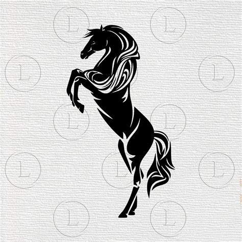 Caballo Svg Svgvector Horse Svg Caballo Svg Cliparthorse Svg Etsy