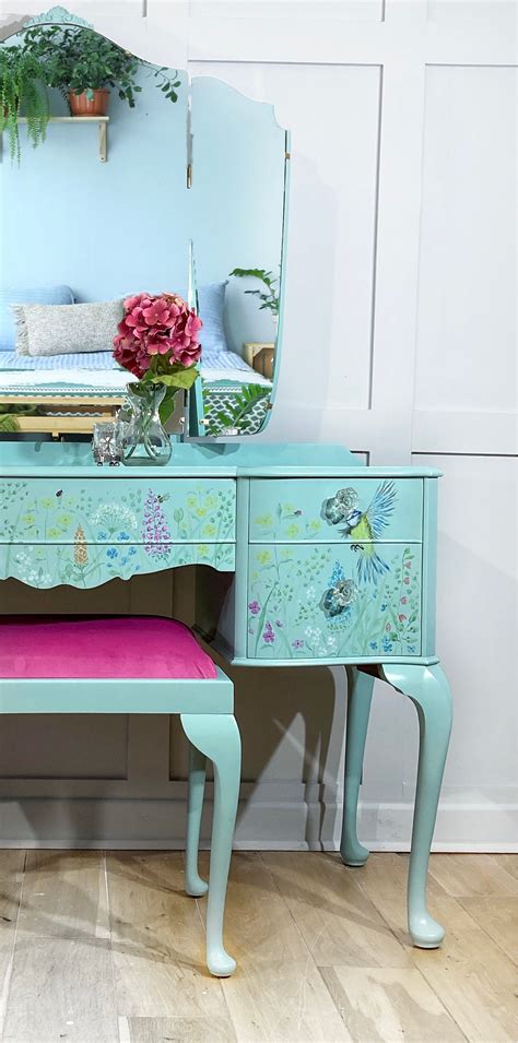 Dressing Table Set Painted and Designed to Order - Etsy UK