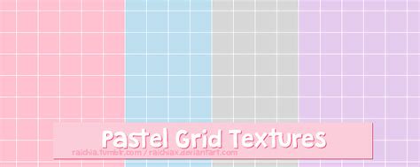Pastel Grid Texture Pack By Raichiax On Deviantart