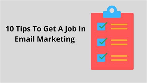 How To Get An Email Marketing Job Quora
