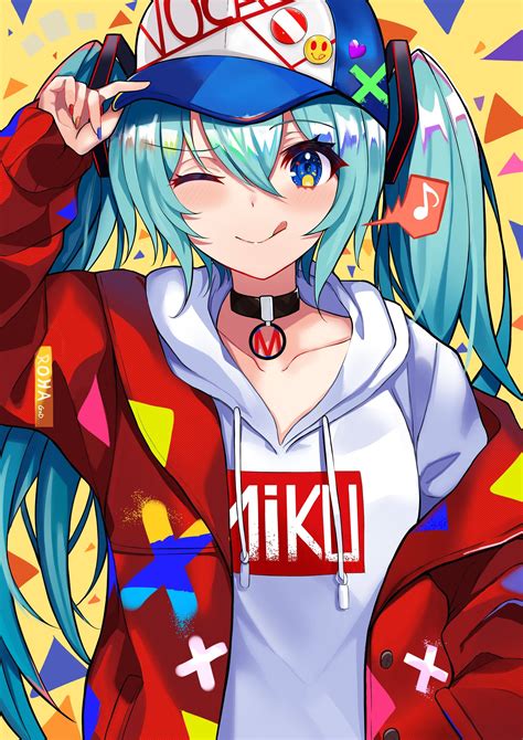Hypebeast Miku Vocaloid Anime Pigtail Passion