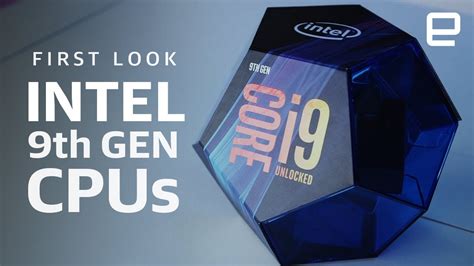 Intel 9th Generation Desktop Cpus First Look Youtube