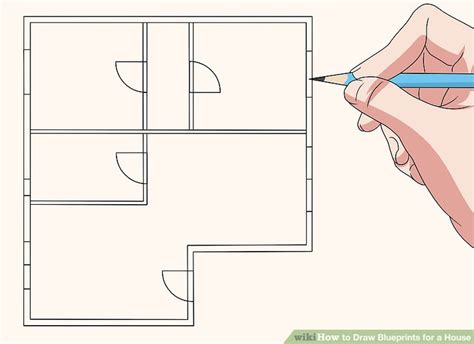 How To Draw Blueprints For A House With Pictures Wikihow