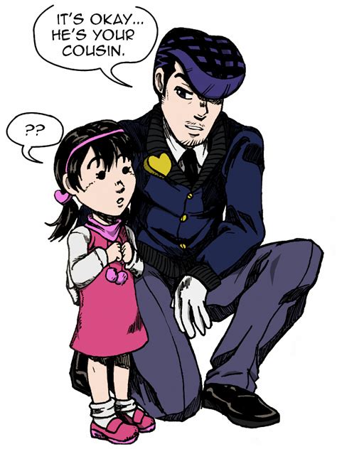 Fanart Older Josuke As A Father And A Policeman Stardustcrusaders