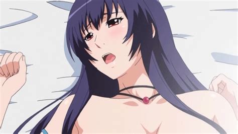 Rule 34 Animated Areolae Bare Shoulders Bed Bedroom Blue Hair Blush
