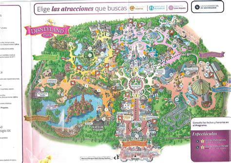 Disneyland Paris Atracciones Mapa Fantasyland En Parque Disneyland