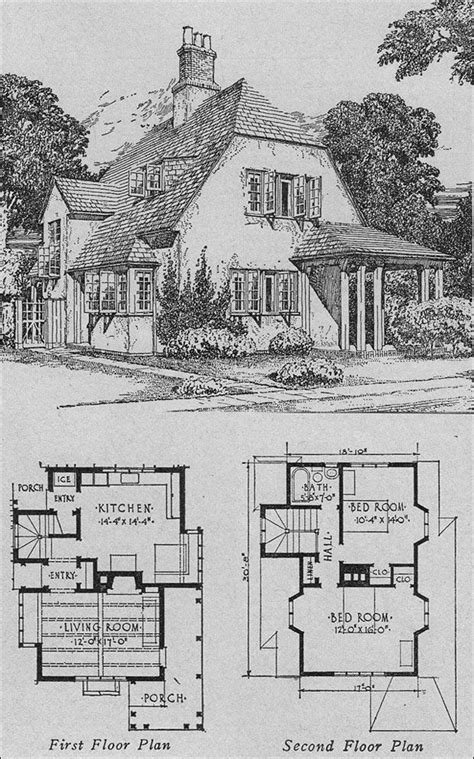 Traditional English Cottage Floor Plans Floorplansclick