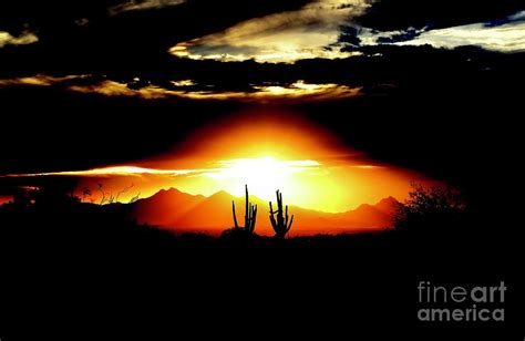 Arizona Fall Sunset Photograph By Edward Printz Fine Art America