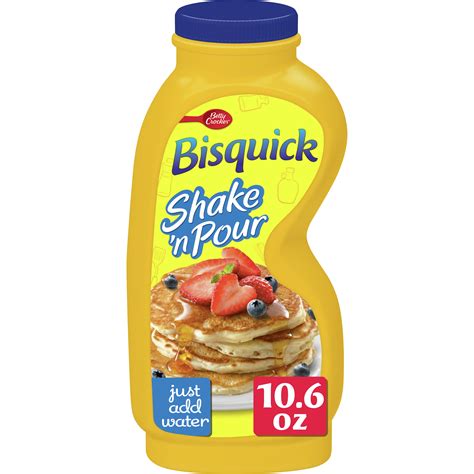Betty Crocker Bisquick Shake N Pour Pancake Mix 106 Oz