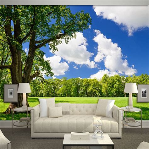Lanscape Scenery 3d Wall Photo Murals For Living Room 3d Wall Murals