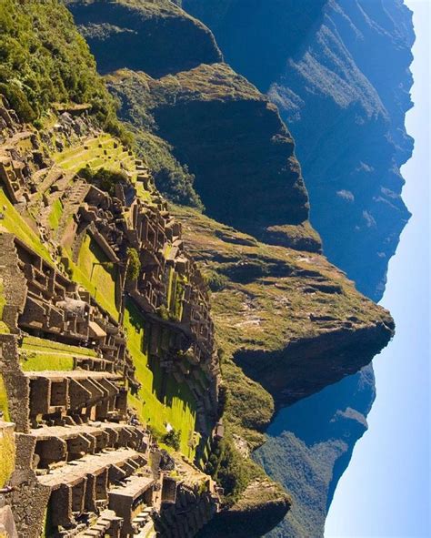 Rostro De Machu Picchu Machu Picchu Paisajes Lugares Hermosos