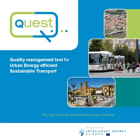 QUEST Moving Towards Sustainable Urban Mobility UBC Sustainable