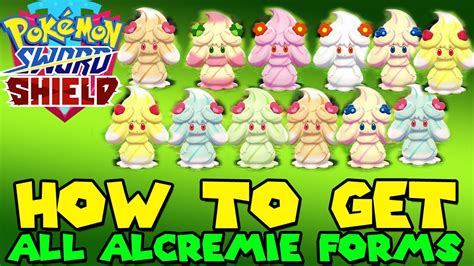 Pokemon All Alcremie Forms