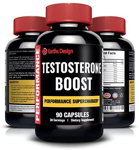 All Natural Male Enhancement Pills Testosterone Booster Supplement With Pure Maca Root L