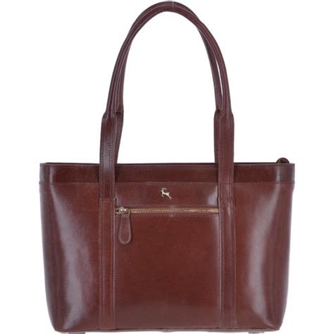 Vegetable Tanned Leather Bag Chestnut V 23 Handbags From Leather