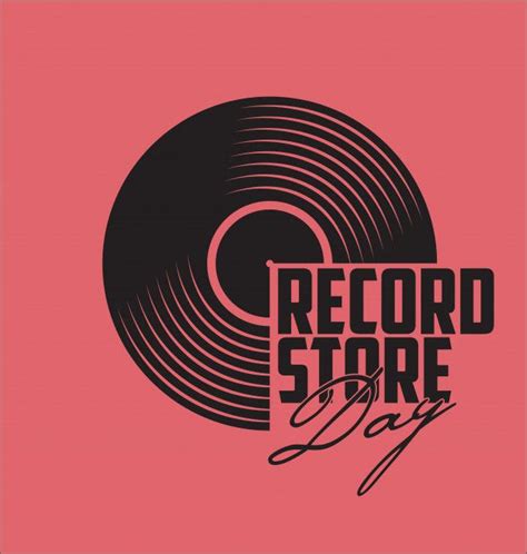 Premium Vector | Black vinyl record store day flat concept | Music ...
