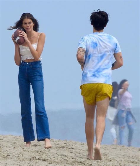 New Harry Styles And Kaia Gerber At A Malibu Beach May 18