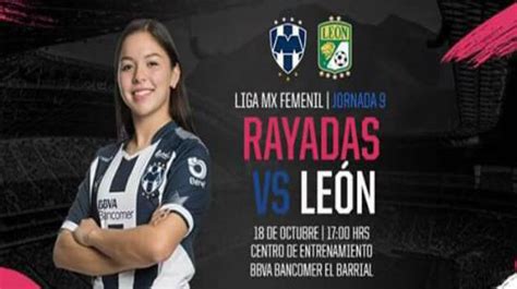 Liga Mx Femenil Monterrey Contra Le N En Vivo Uni N Guanajuato