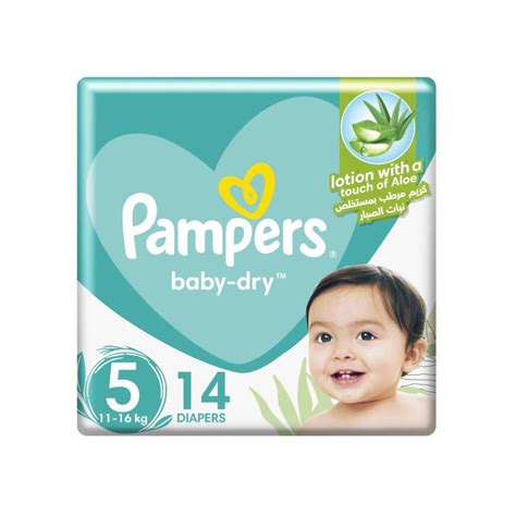 Pampers Baby Dry Diaperssize 5 Best Online Shop In Uae
