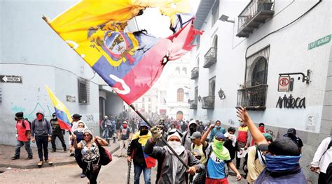 Protestas Paralizan Ecuador Washington Hispanic
