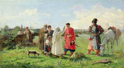 Off To The Zaporozhian Host 1889 Oil On Canvas Photograph By Opanas