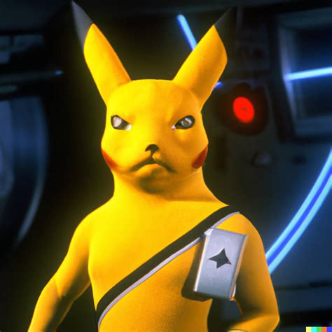 Pikachu As A Star Trek Character By Ai Generated Pikachu On Deviantart