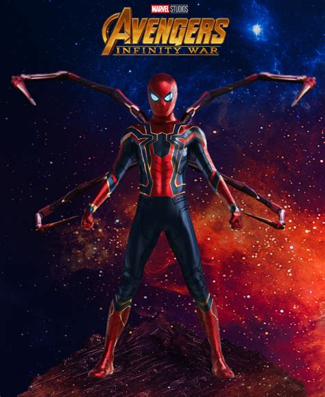 Spiderman Avengers Infinity War Iron Spider Suit Only A Few Days Left