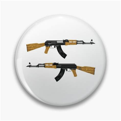 Ak 47 Pins And Buttons Redbubble