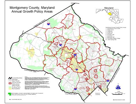 Map Of Montgomery County Md Maps For You