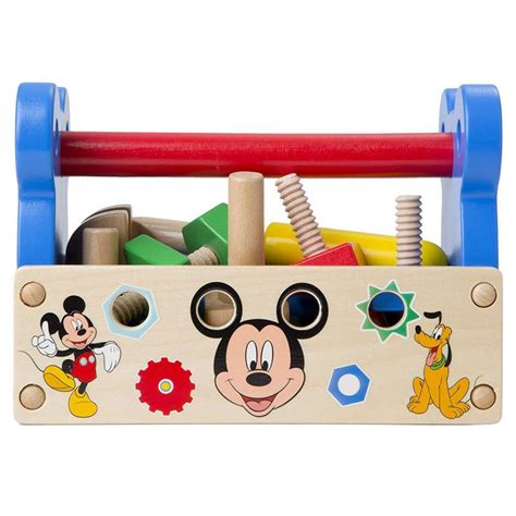 Melissa And Doug Disney Mickey Mouse Clubhouse Wooden Tool Kit 15 Pieces
